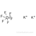 Hexafluorozirconate de potassium CAS 16923-95-8